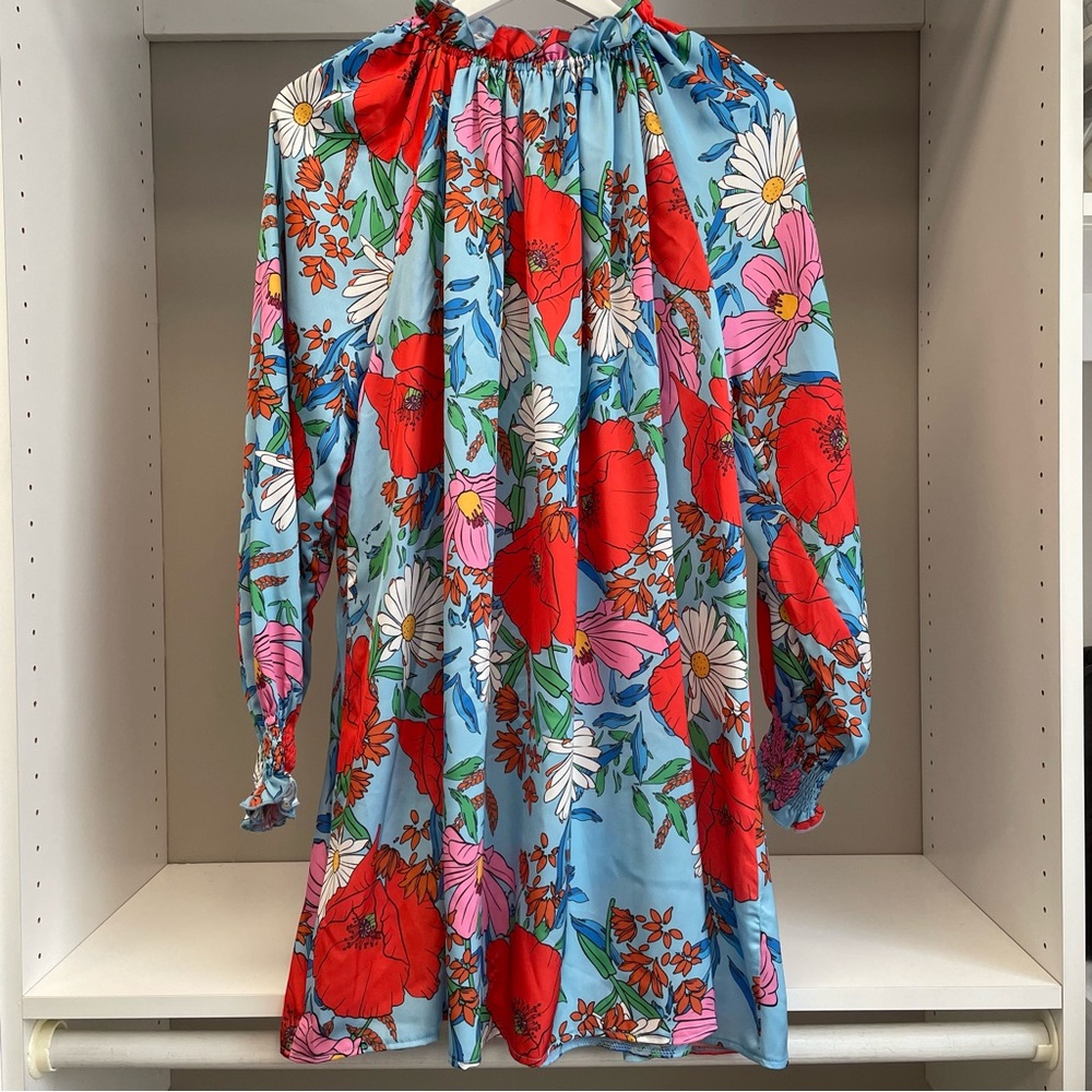 Twisted Wunder floral print dress